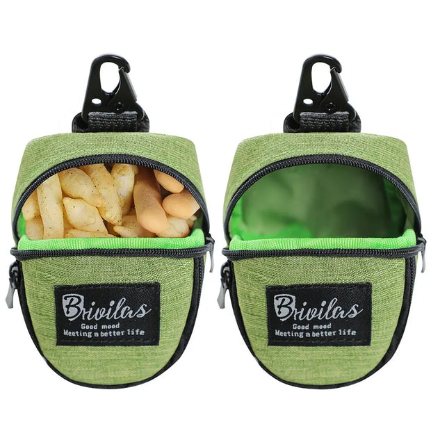 Custodia per dolcetti per cani da compagnia Borsa da addestramento per cani multifunzione portatile Dispenser per sacchetti per cacca per cani da viaggio all'aperto Accessori durevoli per animali domestici - My Store Pet