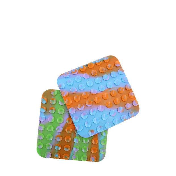 Pet Lick Tappetino in silicone Piatto per cibo lento per animali domestici Bagno per cani Distrazione Ventosa per cani in silicone Addestramento alimentare Alimentatore per cani Forniture per cani - My Store Pet