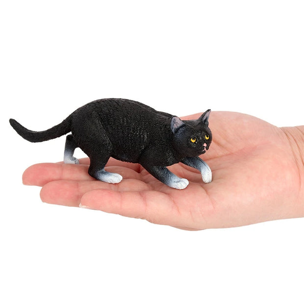 Modello simulato di gatto mucca Simpatico gattino per animali domestici Ornamento da tavolo Decorazione per gatti domestici - My Store Pet