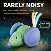 Giocattoli per animali domestici Giocattolo interattivo per gatti Auto elettrica per mouse - Teaser automatico con prodotti per animali domestici per evitare ostacoli intelligenti - My Store Pet