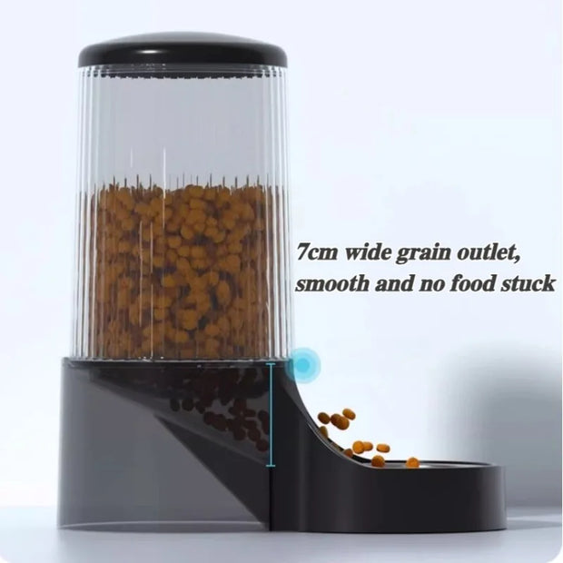 Distributore d'acqua per gatti Alimentatori e fontana a prova di umidità Design staccabile di grande capacità Accessori per gatti per gatti - My Store Pet