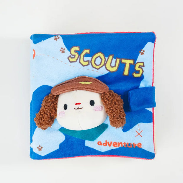 Giocattolo alimentare interattivo per cani Resistente alla masticazione nce Miglioramento Forniture per animali Libri profumati Giocattoli per cani Marchio VOA - My Store Pet