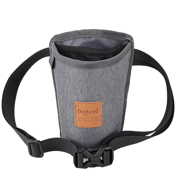 Tasca portatile per snack per cani Borsa per snack per cani da passeggio all'aperto Marsupio per animali domestici Custodia per addestramento per cuccioli Ricompensa alimentare Forniture per animali domestici - My Store Pet