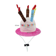 Cappello per cani da compagnia per la festa di compleanno Cappelli per cani regolabili Gatti Costumi per cani Toelettatura per cuccioli Cappello per animali domestici - My Store Pet