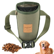Tasca portatile per snack per cani Borsa per snack per cani da passeggio all'aperto Marsupio per animali domestici Custodia per addestramento per cuccioli Ricompensa alimentare Forniture per animali domestici - My Store Pet
