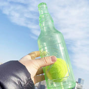 Giocattoli per cani da compagnia Giocattoli per animali domestici antistress potabili Bottiglia d'acqua in plastica Giocattoli croccanti con palla per interni ed esterni per gattini di gatto - My Store Pet