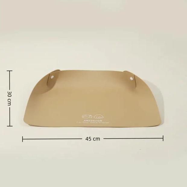 Tovaglietta anti-fuoriuscita per animali domestici pieghevole creativa in pelle PU Tappetino per ciotola per gatti impermeabile Tappetino per alimentazione alimentare per cani antiscivolo resistente all'olio - My Store Pet