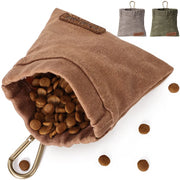 Borsa per snack per addestramento del cane Borsa da viaggio per cani da compagnia all'aperto Borsa per dispenser di cibo portatile resistente all'olio Accessori durevoli per animali domestici - My Store Pet
