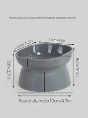 1Pc ciotola per animali domestici, mangiatoia per acqua e cibo, per gatti e cani di piccola taglia - My Store Pet
