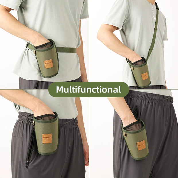 Tasca portatile per snack per cani Borsa per snack per cani da passeggio all'aperto Marsupio per animali domestici Custodia per addestramento per cuccioli Ricompensa alimentare Forniture per animali domestici - My Store Pet