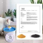 Accessori professionali per filtri per fontane per animali domestici all'ingrosso in fabbrica con sorgente filtrante per fontana per gatti - My Store Pet