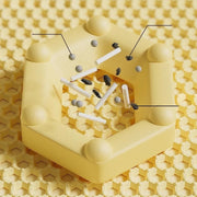 Tappetino per lettiera per gatti Tappetino impermeabile e antispruzzo Tappetino per il controllo della sabbia a doppio strato Tappetino per perdite per WC per gatti Accessori sicuri per animali domestici - My Store Pet