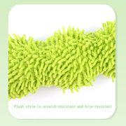 Peluche per gatti, divertente gatto per alleviare l'aldio, giocattolo animale verde interattivo antigraffio e resistente ai morsi - My Store Pet