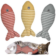 Giocattoli per gatti Giocattoli con erba gatta per pesci Giocattolo interattivo per gatti Giocattolo da masticare per gatti Giocattoli per cuscini per gatti Giocattoli per gattini per gatti da interno Kit per gattini - My Store Pet