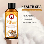 Shampoo e balsamo per animali domestici 3 in 1 Crema idratante senza zolfo organico a base vegetale senza strappo per animali domestici, gatti e cani - My Store Pet