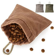 Borsa per snack per addestramento del cane Borsa per alimenti per cani da viaggio all'aperto Contenitore per dolcetti Borsa per dispenser di alimenti portatile Accessori durevoli per animali domestici - My Store Pet