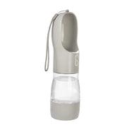 Dispenser portatile per bottiglie d'acqua per cani 2 in 1 Alimentatore per alimenti e acqua per animali domestici Camminate all'aperto Escursionismo Ciotole per cani di piccola taglia - My Store Pet