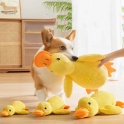 Giocattolo per cani Stomping Duck Morso Resistente Rettifica Pulizia dei denti Cane di grandi dimensioni Intrattenimento interattivo Cucciolo Noia Giocattolo di peluche per animali domestici - My Store Pet