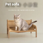 Nuovo prodotto divano per gatti, lettino per gatti, tappetino in rattan, divano per animali domestici, universale per gatti e cani, forniture per animali domestici resistenti ai graffi e senza spargimento - My Store Pet