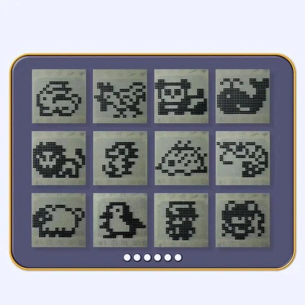 Animali elettronici Gioco Giocattoli Tamagotchi virtuali in russo Originale tedesco spagnolo Polacco Animali digitali Giocattoli per bambini Bambino Pixel - My Store Pet