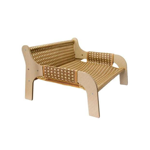 Nuovo prodotto divano per gatti, lettino per gatti, tappetino in rattan, divano per animali domestici, universale per gatti e cani, forniture per animali domestici resistenti ai graffi e senza spargimento - My Store Pet