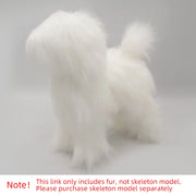 Simulazione dell'animale domestico capelli pratica di bellezza cane standard teddy dog intero corpo capelli finti solo Pet Grooming Trimming practice - My Store Pet