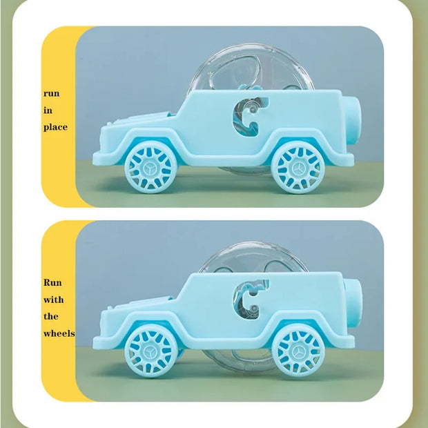 Auto per esercizi alimentata da animali domestici per criceti e gerbilli Veicolo per esercizi alimentato da animali domestici per i tuoi piccoli animali - My Store Pet