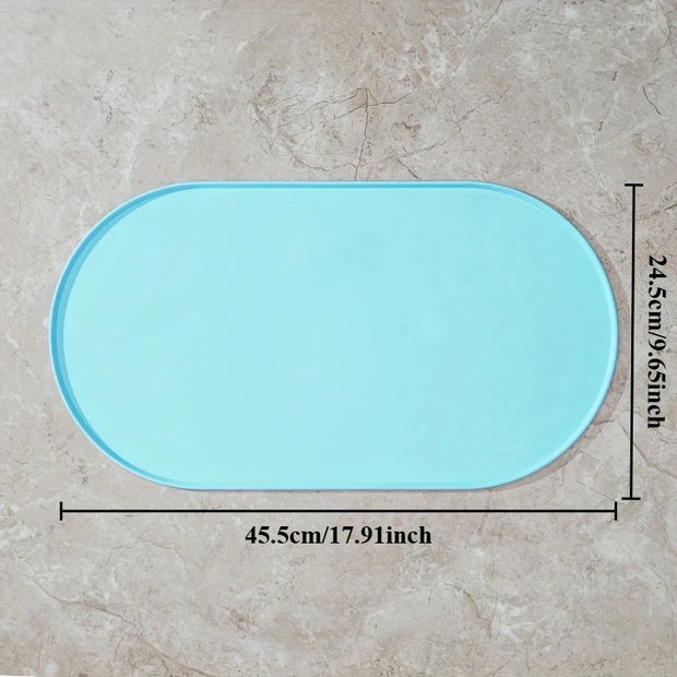 Tappetino per alimentazione gatti con design impermeabile antiscivolo, tappetino per alimenti per animali domestici, compatibile con ciotole per gatti/cani, famiglie multipet, proprietari di cani - My Store Pet