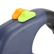 Guinzaglio da passeggio per animali domestici corda di trazione estensibile automatica per animali domestici guinzaglio per animali domestici a doppia testa con luce a LED per cane gatto - My Store Pet