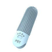 Pulizia dei denti in silicone per animali domestici Punta delle dita per cani e gatti Pulizia e rimozione del tartaro e delle pietre Spazzolini da denti per animali domestici - My Store Pet