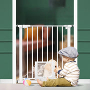 Recinzione per cani Porta portatile a 2 vie Recinzione per animali domestici Recinzione di isolamento per interni Prodotto multifunzionale per barriera per animali domestici di piccole e medie dimensioni - My Store Pet