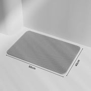 Tappetino per lettiera per gatti Tappetino impermeabile e antispruzzo Tappetino per il controllo della sabbia a doppio strato Tappetino per perdite per WC per gatti Accessori sicuri per animali domestici - My Store Pet