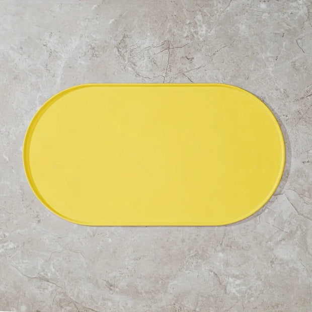 Tappetino per alimentazione gatti con design impermeabile antiscivolo, tappetino per alimenti per animali domestici, compatibile con ciotole per gatti/cani, famiglie multipet, proprietari di cani - My Store Pet