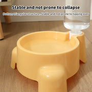 Bottiglia d'acqua per animali domestici Alimentazione automatica dell'acqua per una singola ciotola di acqua potabile Dispenser per ciotole per gatti per cuccioli Forniture per animali domestici - My Store Pet