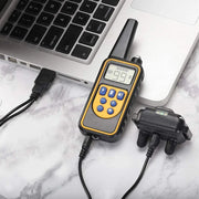 Collare di addestramento elettrico per cani da compagnia Collare di addestramento antiurto Telecomando elettronico Impermeabile ricaricabile - My Store Pet