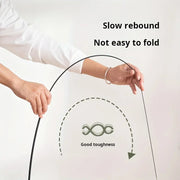 Asta telescopica per gatti a quattro sezioni: estensibile, con motivo a cartoni animati, materiale metallico - My Store Pet