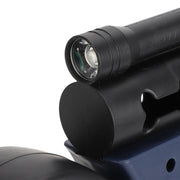 Guinzaglio da passeggio per animali domestici corda di trazione estensibile automatica per animali domestici guinzaglio per animali domestici a doppia testa con luce a LED per cane gatto - My Store Pet