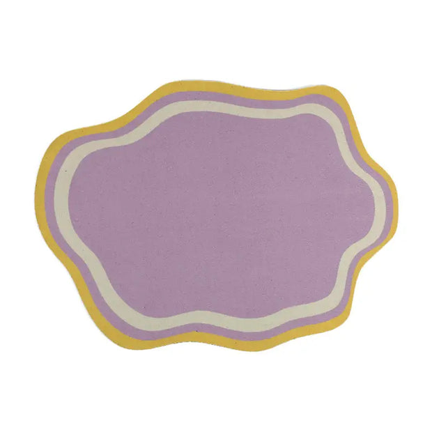 Tovaglietta per cani Semplice tappetino per alimentazione antispruzzo e resistente allo sporco antiscivolo Facile da pulire Tappetino per gatti durevole - My Store Pet