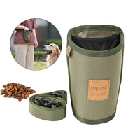 Tasca portatile per snack per cani Borsa per snack per cani da passeggio all'aperto Marsupio per animali domestici Custodia per addestramento per cuccioli Ricompensa alimentare Forniture per animali domestici - My Store Pet