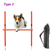Attrezzature per prodotti per l'addestramento del cane cani portatili strumento per saltare cani all'aperto paletto da corsa paletti sportivi palo attrezzature per l'agilità dell'animale domestico - My Store Pet