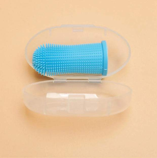 spazzolino da denti per animali domestici Prodotti per animali domestici spazzolino da denti per gatti per prodotti per cani pulizia dei denti per cani di piccola taglia gatti denti puliti Cucciolo - My Store Pet