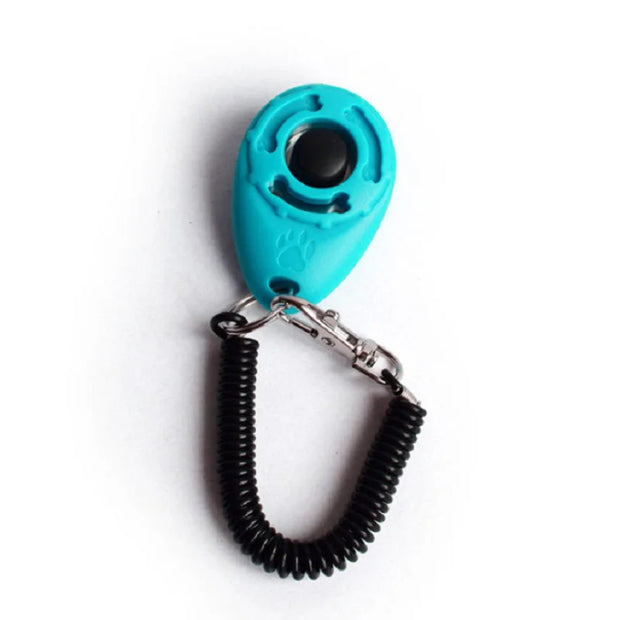Clicker per addestramento del cane Pet Cat Dog Click Trainer Vari stili di aiuto Cinturino da polso regolabile Portachiavi con suono Repellente per cani Prodotto per animali domestici - My Store Pet