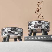 Ciotole alte per animali domestici in acciaio inossidabile, design rimovibile, per gatti, cuccioli, cani di piccola taglia - My Store Pet