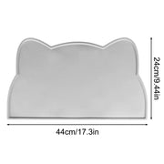 I tovagliette per animali domestici da 1 pezzo sono impermeabili e antiscivolo per impedire fuoriuscite di cibo e acqua e facili da pulire per cani e gatti - My Store Pet