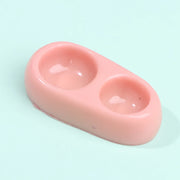 1/12 Dollhouse Miniature Pet Dog Cat Food con ciotola cucina Garden Decor accessori per la casa delle bambole - My Store Pet