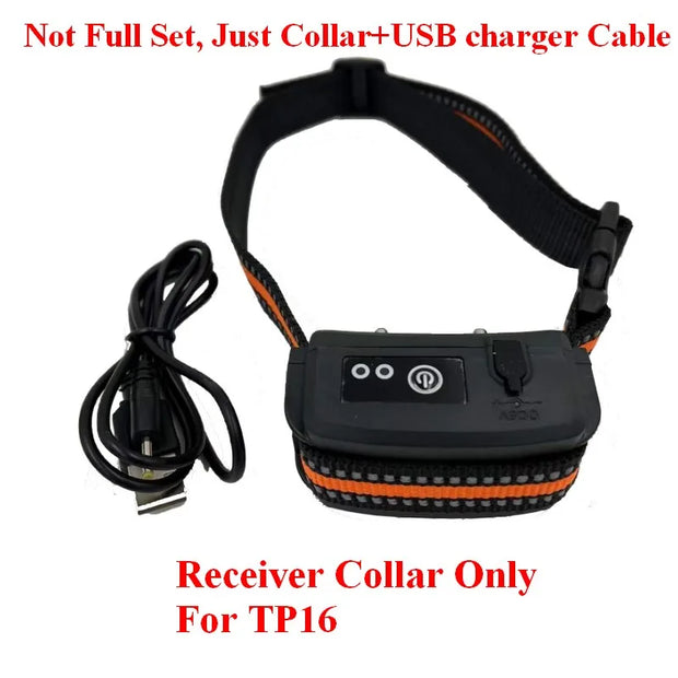 Recinzione elettrica per cani da compagnia TP16, ricaricabile impermeabile, 6 livelli, contenimento recinzione cablata per cani, collare per addestramento animali domestici, anti-fuoriuscita - My Store Pet