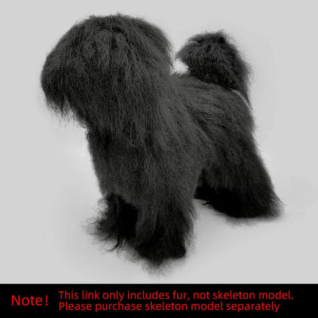 Simulazione dell'animale domestico capelli pratica di bellezza cane standard teddy dog intero corpo capelli finti solo Pet Grooming Trimming practice - My Store Pet