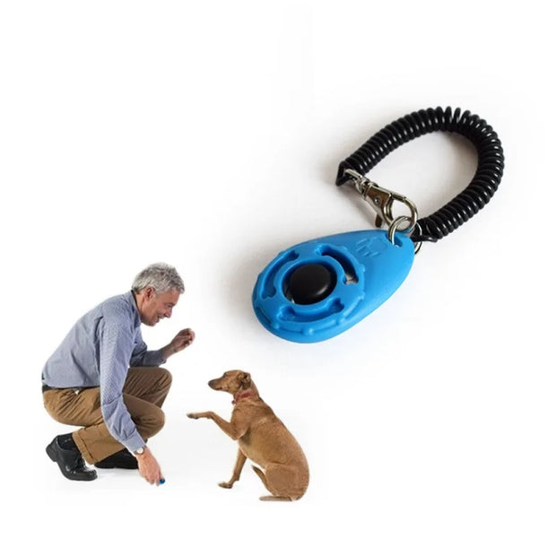 Clicker per addestramento del cane Pet Cat Dog Click Trainer Vari stili di aiuto Cinturino da polso regolabile Portachiavi con suono Repellente per cani Prodotto per animali domestici - My Store Pet