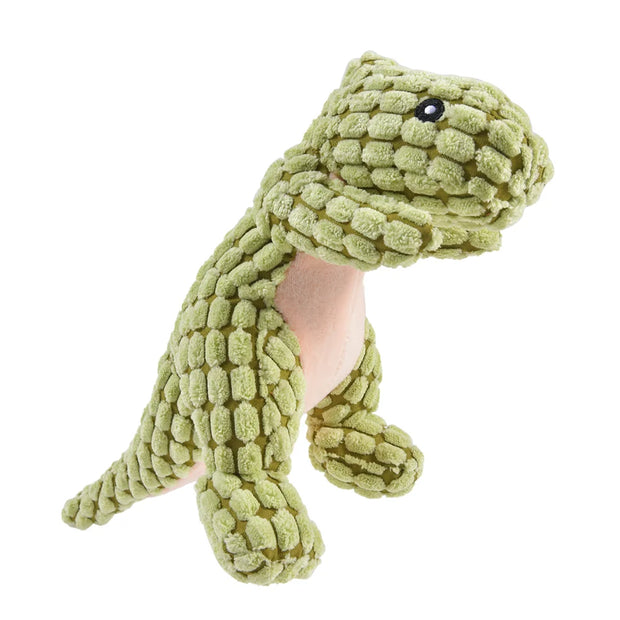 Gatti e cani Giocattoli di dinosauro di peluche per animali domestici Giocattoli interattivi da masticare per cani Peluche Ripieno Forniture per animali domestici Giocattoli per cani di piccola taglia - My Store Pet