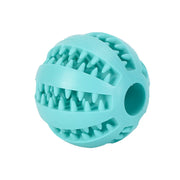 Palla giocattolo per cani Palline di gomma interattive Giocattoli da masticare per cuccioli Palla per la pulizia dei denti per animali domestici Gatti Animali domestici Alimentatore per dolcetti Palline in silicone Giocattolo - My Store Pet